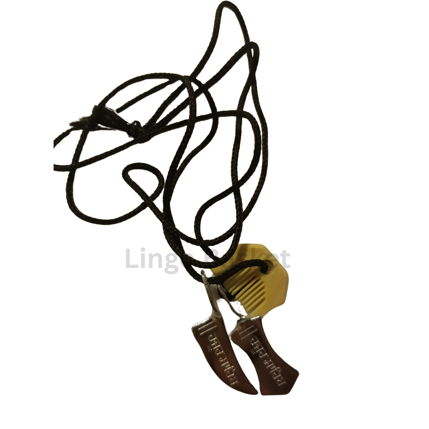 Khanda,kanga and kirpan for Neck Big