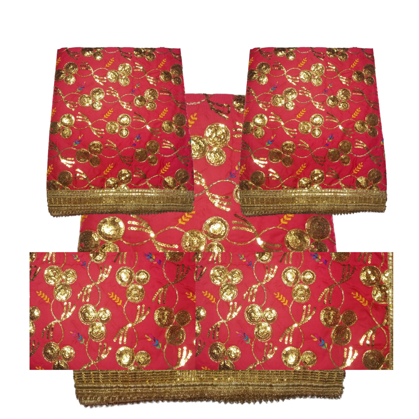 Guru Granth Sahib Rumala Double Set.