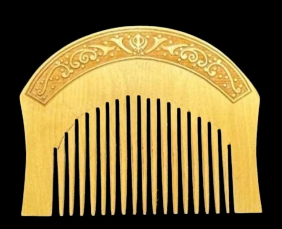 Wooden Kanga Hair Comb - Sikh Kakar