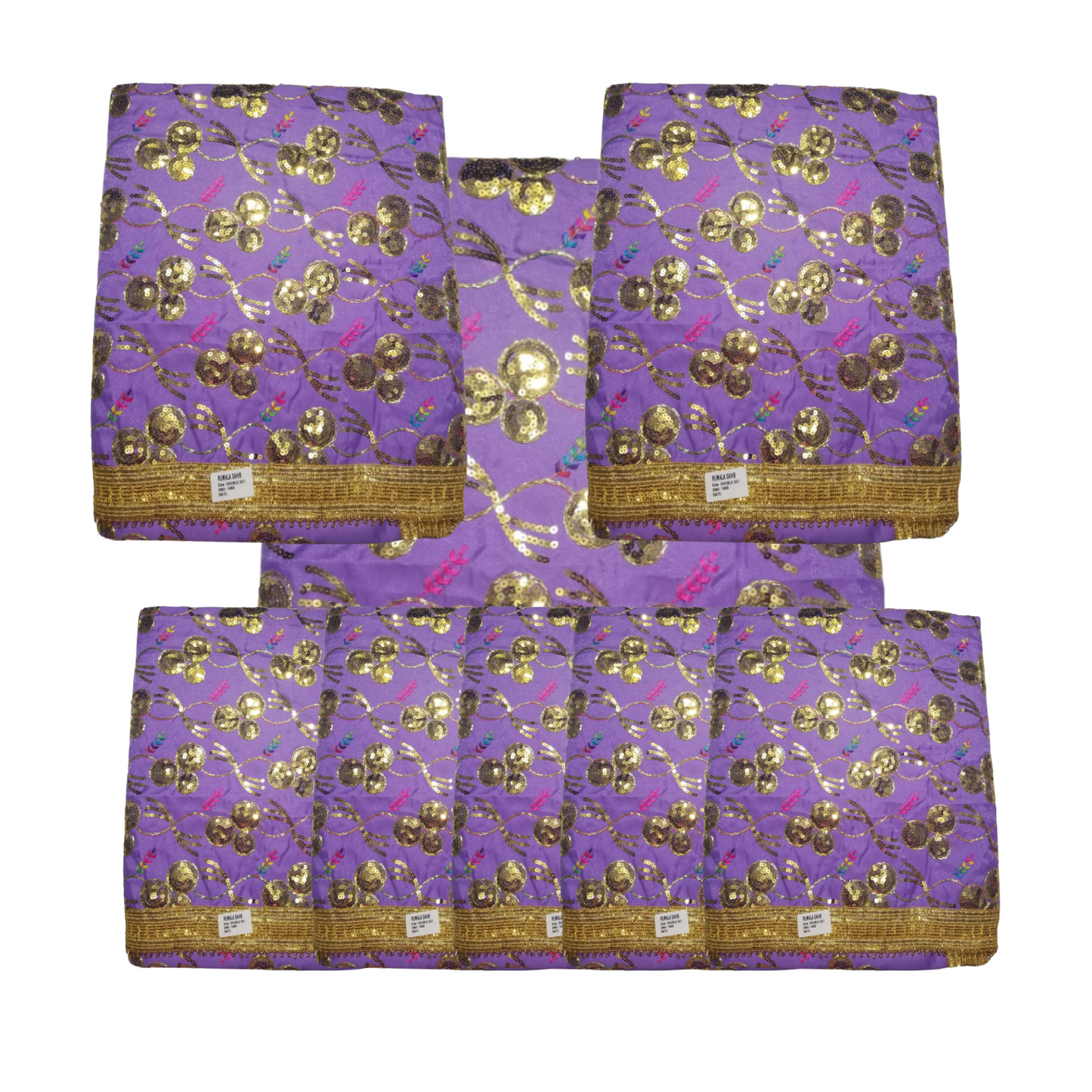 Guru Granth Sahib Rumala Double Set.