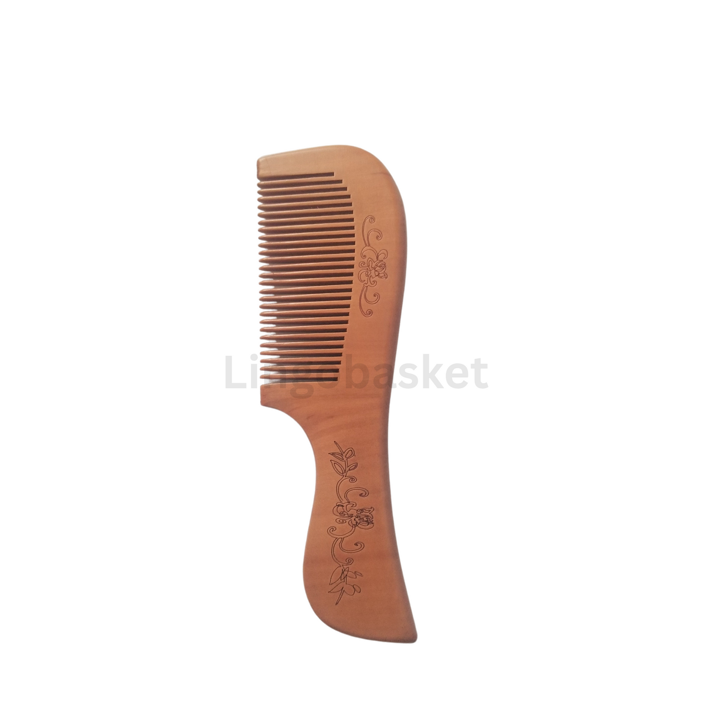 Wooden Comb With Handle