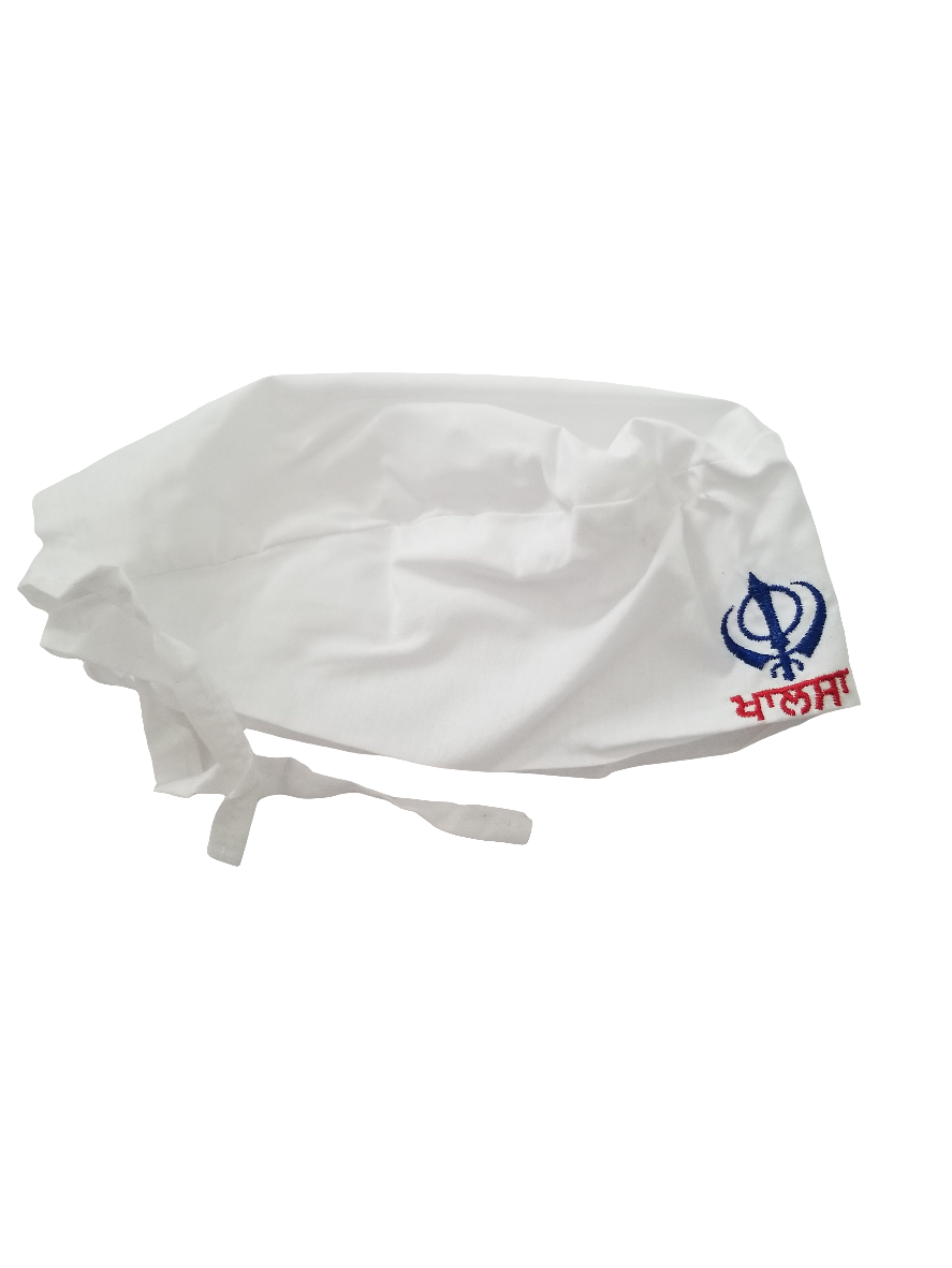 Adult Patka White Colour