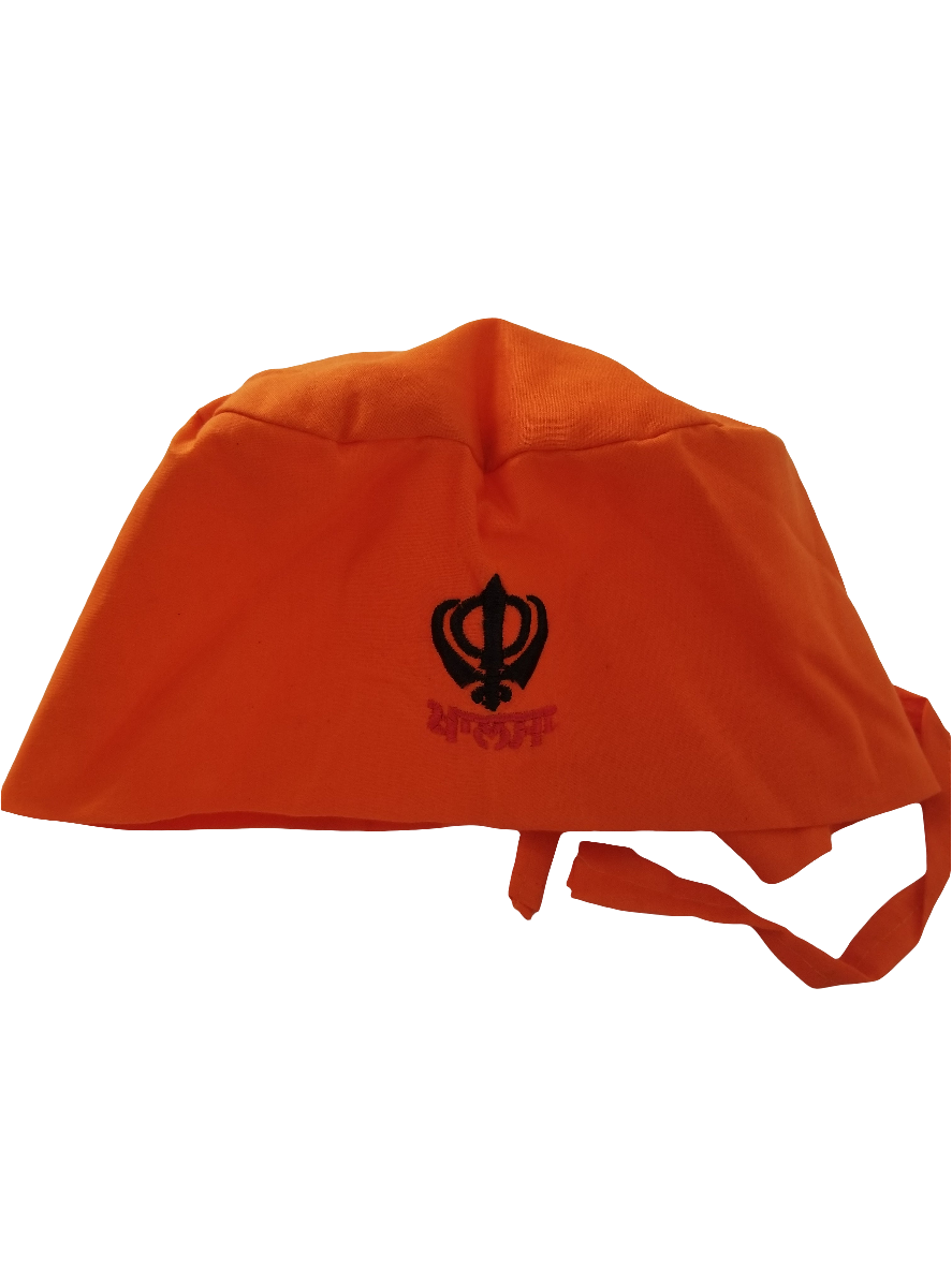 Adult Patka Orange Colour