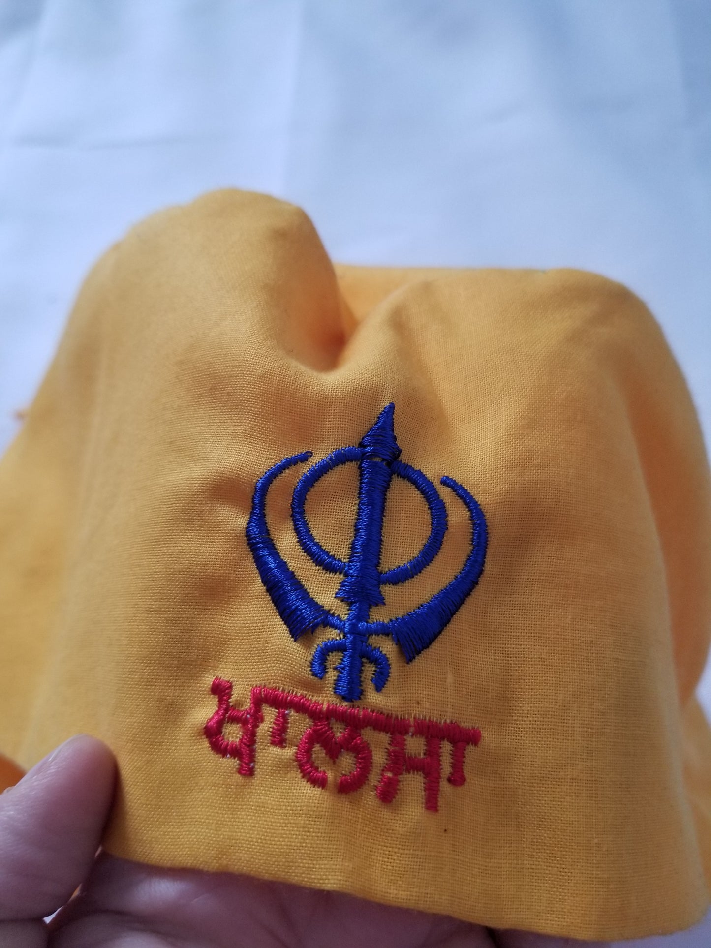 Adult Patka Yellow Colour 10 inch