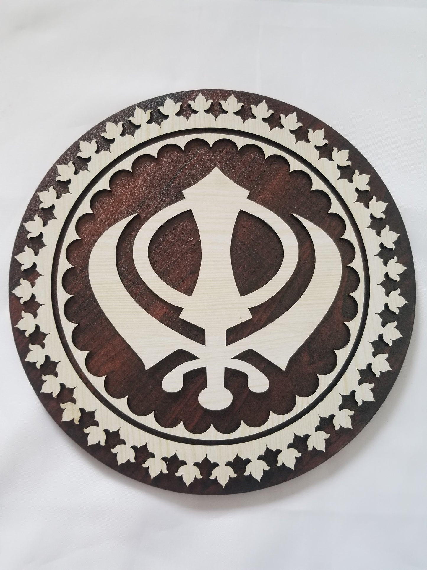 Home decor in Punjabi /Takhti /Fatti /Punjabi Alphabet /Wooden khanda Hanging/Table Top /gift.