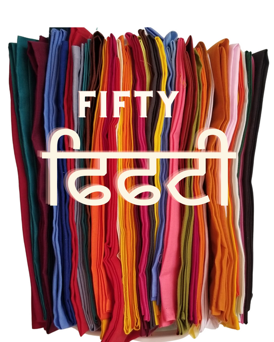 Turban Fifty 15 Pieces