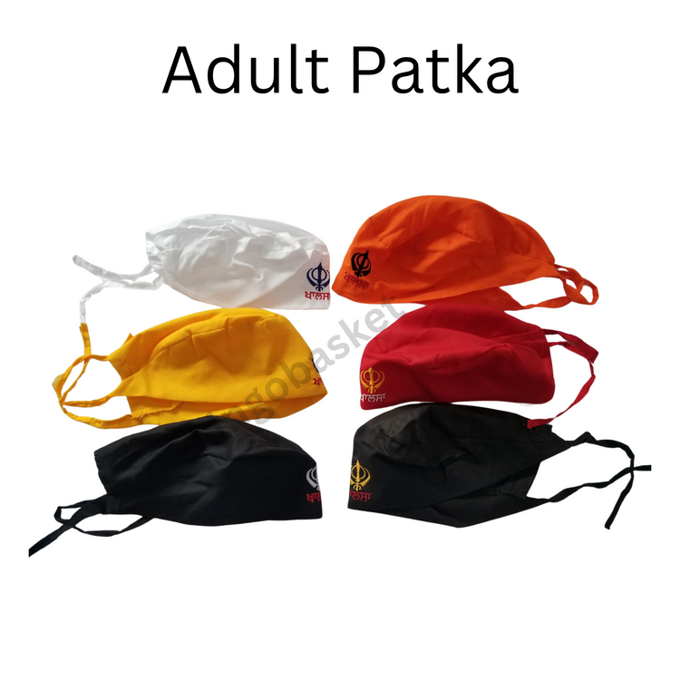 2 String Patka Adult Patka Embroidery Patka for men and Women – LingoBasket