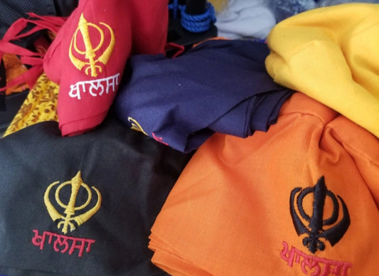 Patka with 2 String for Kids /Taniyaan Patka 6 colour in a Set.