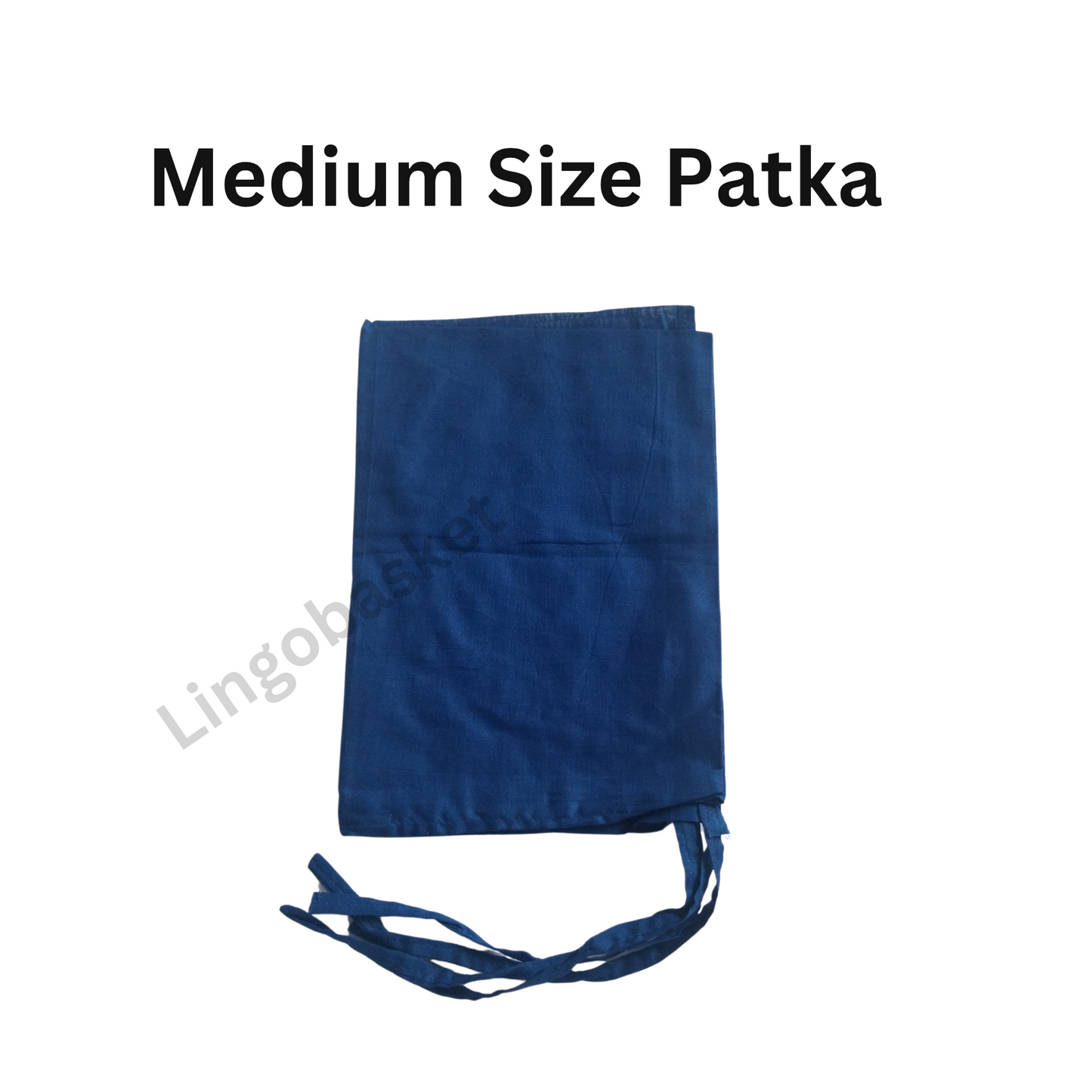 Blue Medium Size Patka 60*70 - 4 String Patka