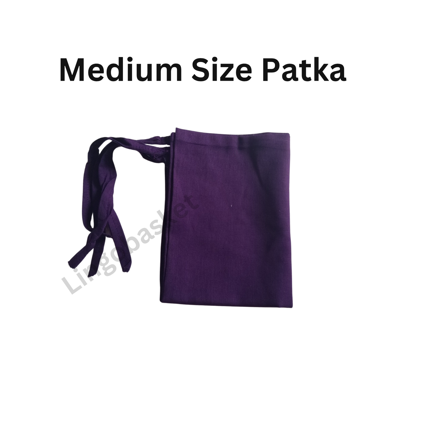 Purple Medium Size Patka 60*70 - 4 String Patka
