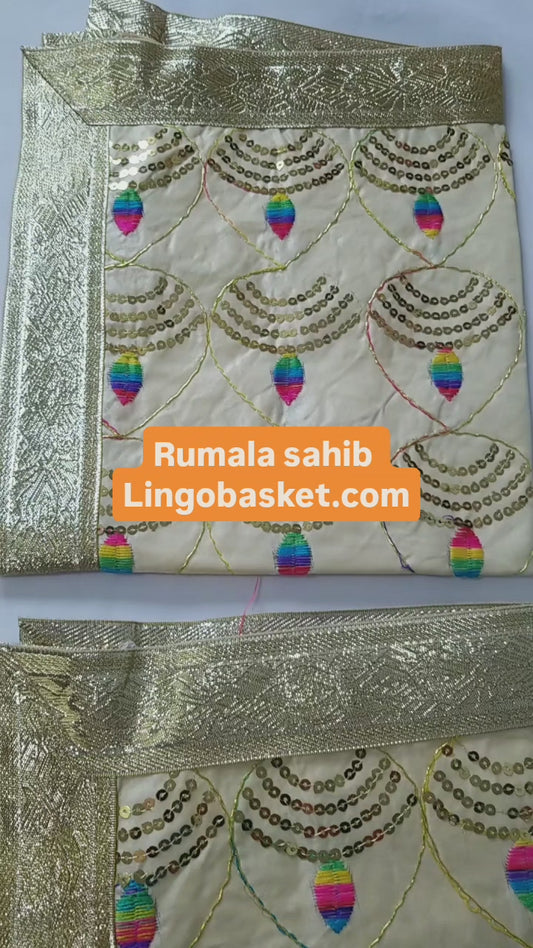 Guru Granth Sahib Rumala Double Set