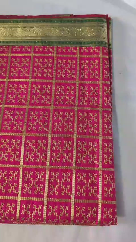 B Pink Colour Guru Granth Sahib Rumala Double Set