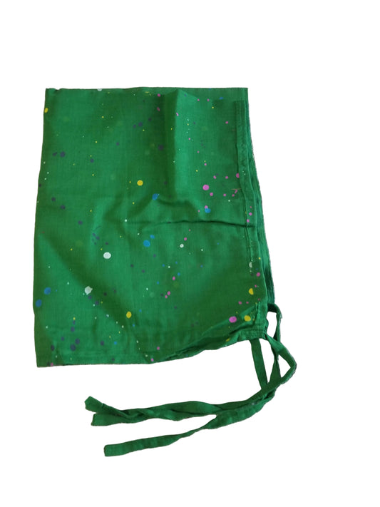 Green Print  Colour Medium Size Patka