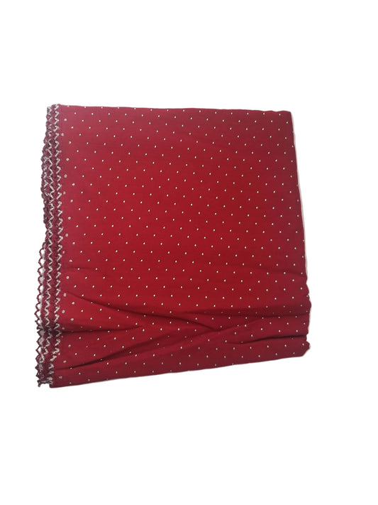 Mahroon  Colour Dupatta
