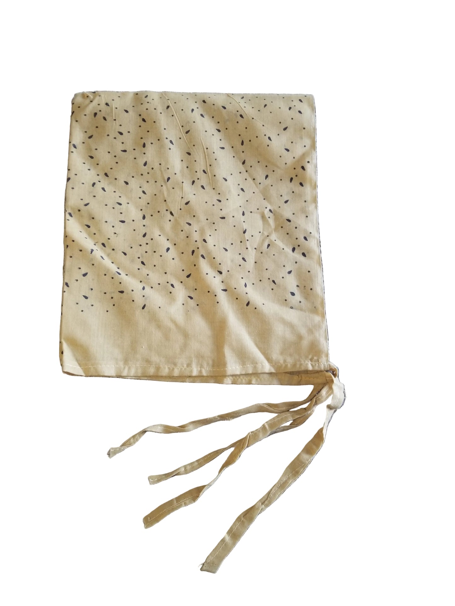 Beige Print  Colour Medium Size Patka