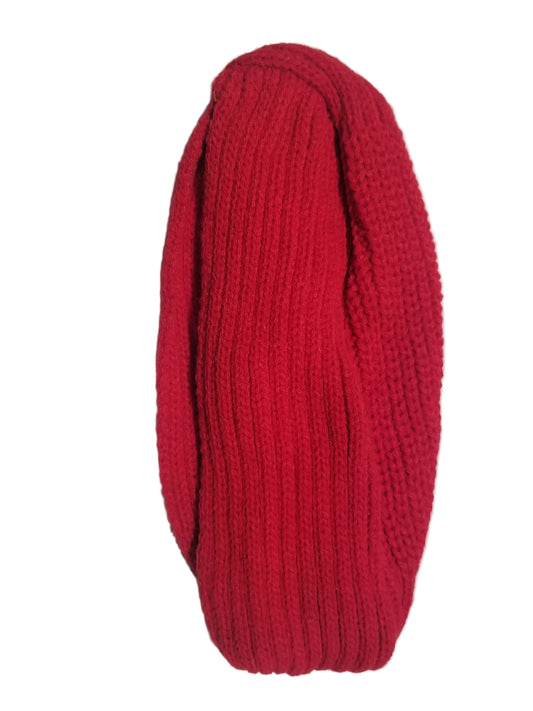 Red  Colour Woolen Turban for kid