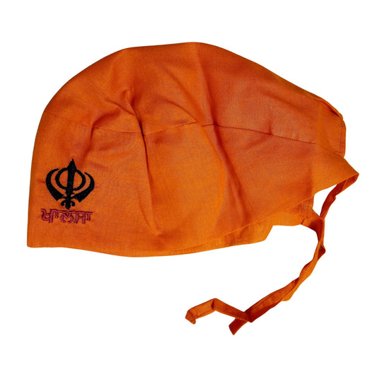 Premium Quality Sikh Patka with 2 Tanniyas for Kids | Small-Medium Size Patkas